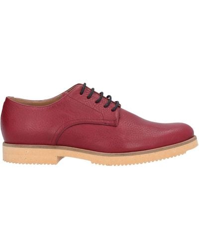 Stephen Venezia Lace-up Shoes - Red