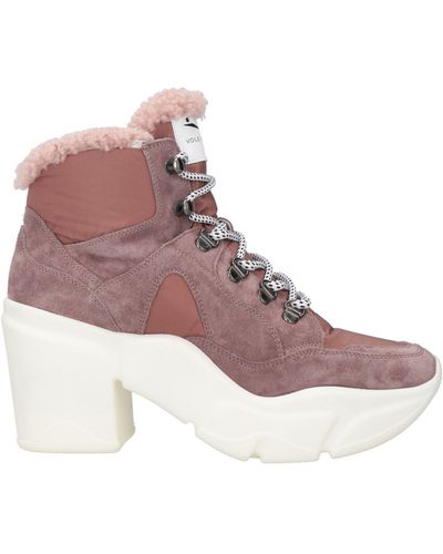 Voile Blanche Ankle Boots - Purple