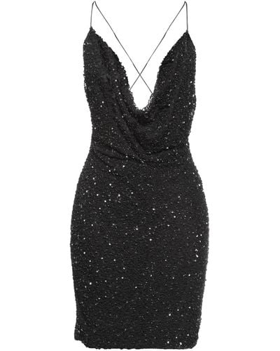 retroféte Mich Sequin-embellished Minidress - Black