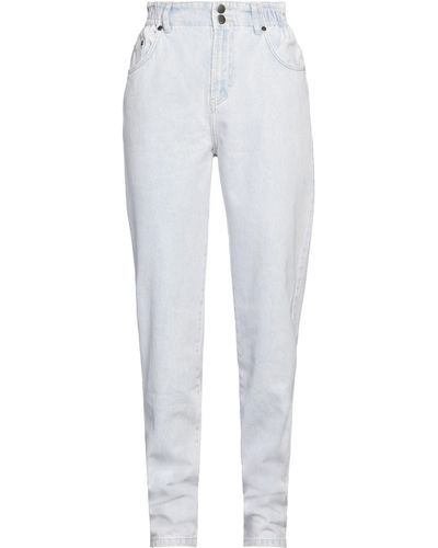 One Teaspoon Pantaloni Jeans - Bianco