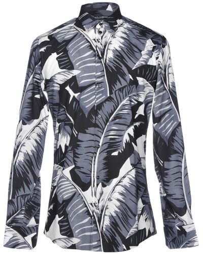 Dolce & Gabbana Banana Leaf-print Shirt - Multicolor