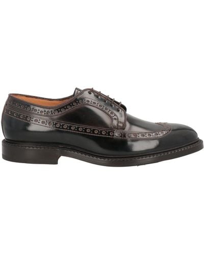 Fabi Dark Lace-Up Shoes Leather - Grey