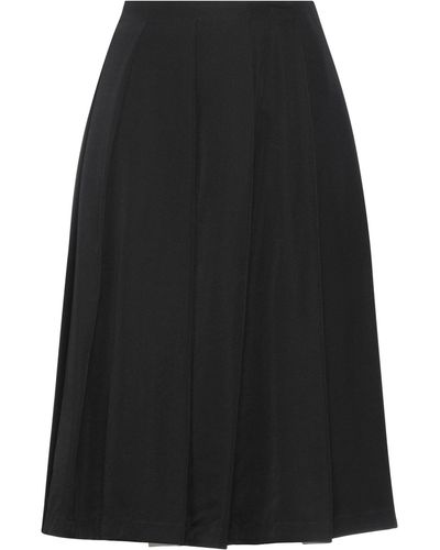 Sara Lanzi Midi Skirt - Black