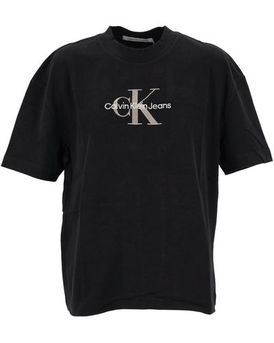 Calvin Klein T-shirts - Schwarz