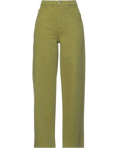American Vintage Denim Trousers - Green