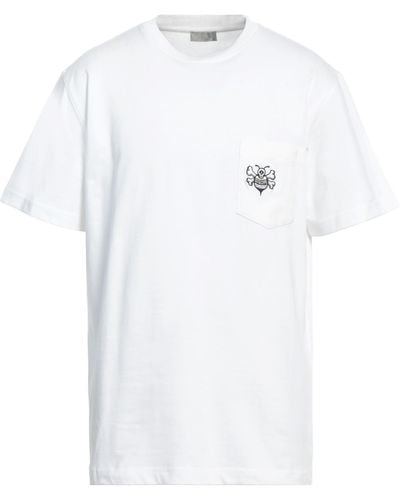 Dior Logo Paint Spots Oversized T-shirt in White for Men