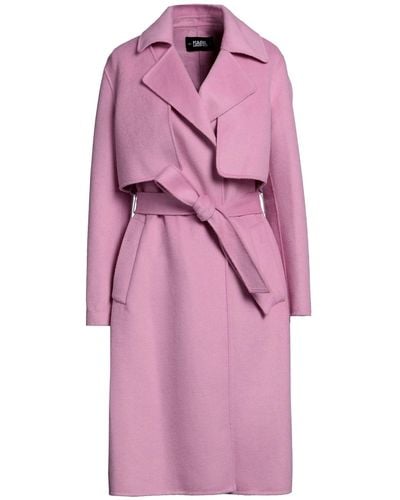 Karl Lagerfeld Coat - Pink