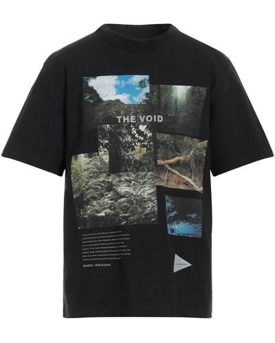 and wander T-shirt - Black