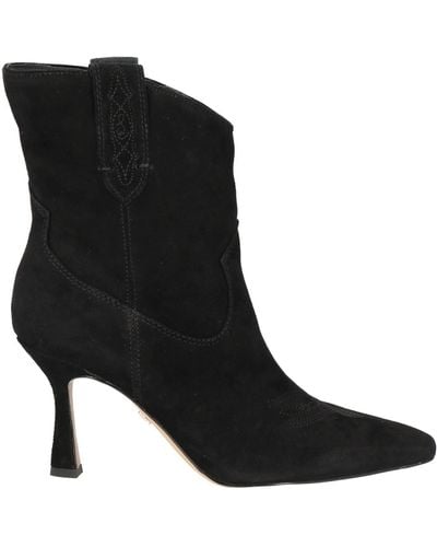 Sam Edelman Ankle Boots Leather - Black