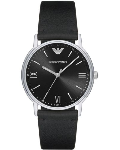 Emporio Armani Armbanduhr - Schwarz