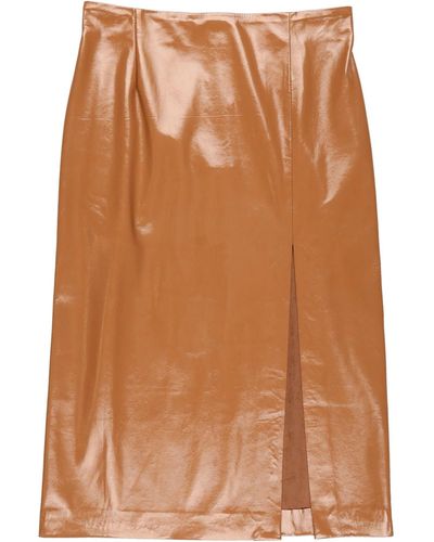 Ottod'Ame Midi Skirt - Multicolour