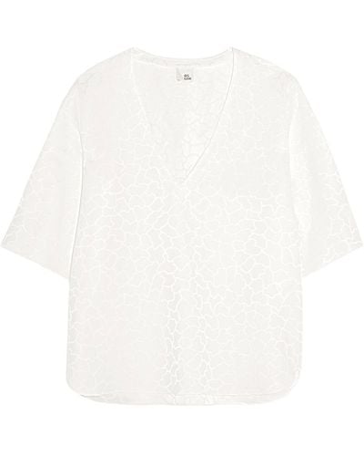 Iris & Ink T-shirt - Blanc