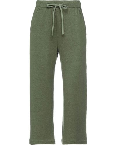 Majestic Filatures Cropped Pants - Green