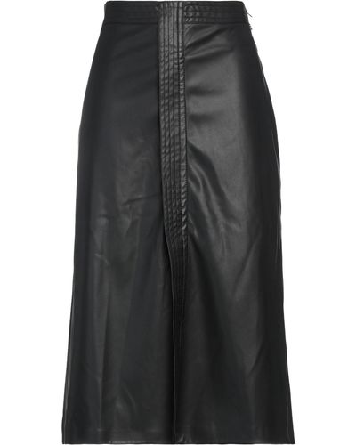 Ottod'Ame Midi Skirt - Black