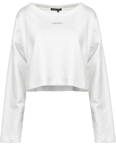Koral Sweatshirt - White