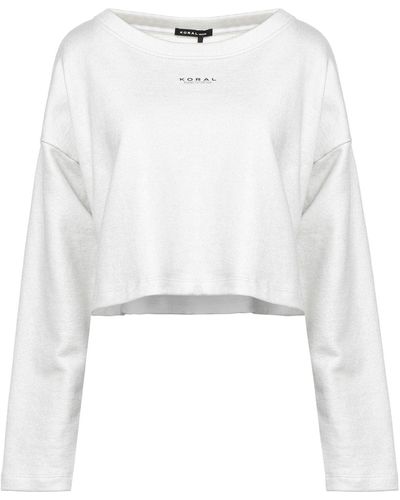 Koral Sweatshirt - White