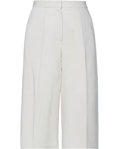 DESA NINETEENSEVENTYTWO Cropped Trousers - White