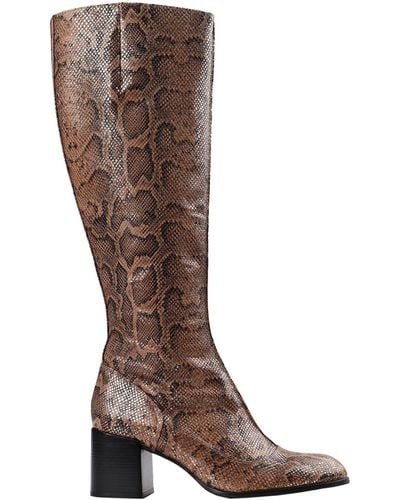 Chie Mihara Knee Boots - Brown