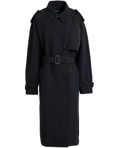 adidas Originals Overcoat & Trench Coat - Black