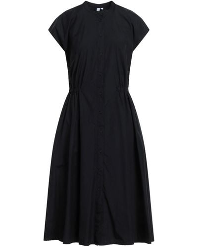 European Culture Midi Dress - Black