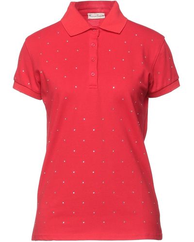 Cashmere Company Polo Shirt - Red