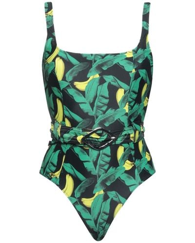 Ganni One-piece Swimsuit - Green