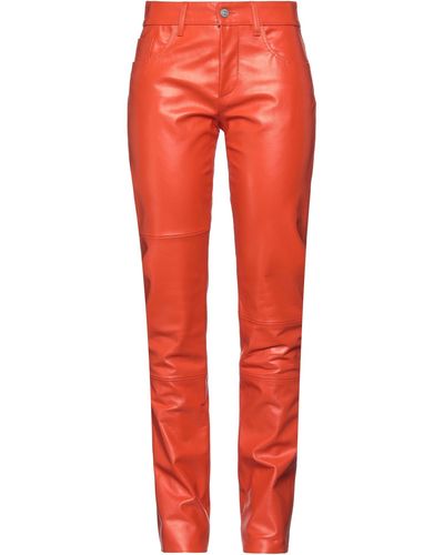 MM6 by Maison Martin Margiela Trouser - Red