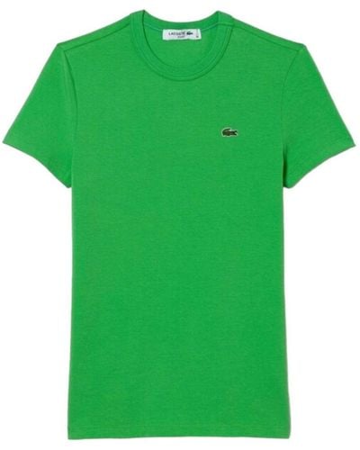 Lacoste T-shirts - Grün