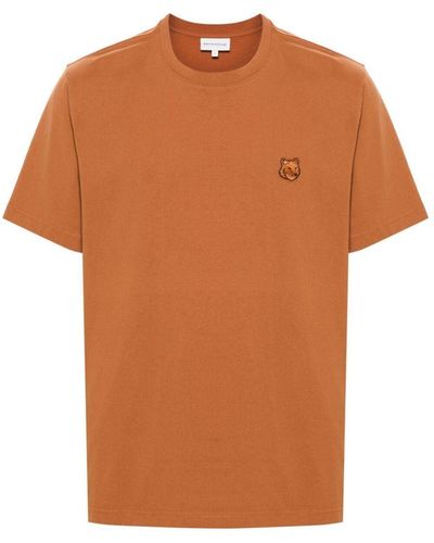 Maison Kitsuné T-shirts - Orange