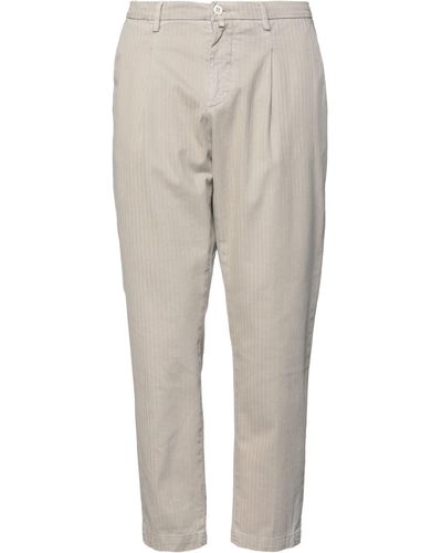 UNIFORM Pants Cotton, Elastane - Natural