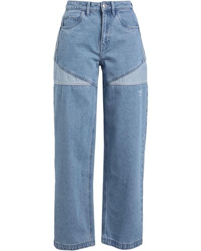 adidas Originals Pantalon en jean - Bleu