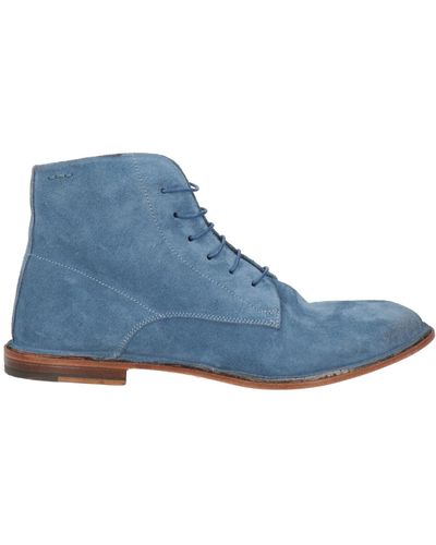 Alexander Hotto Ankle Boots - Blue
