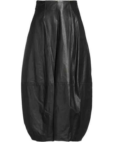 Gentry Portofino Midi Skirt - Black