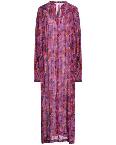 Dries Van Noten Maxi Dress - Purple