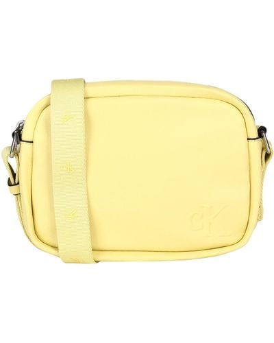 Calvin Klein Bolso con bandolera - Amarillo