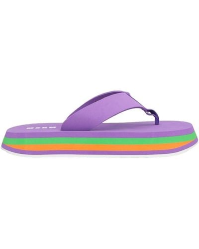 MSGM Thong Sandal - Purple