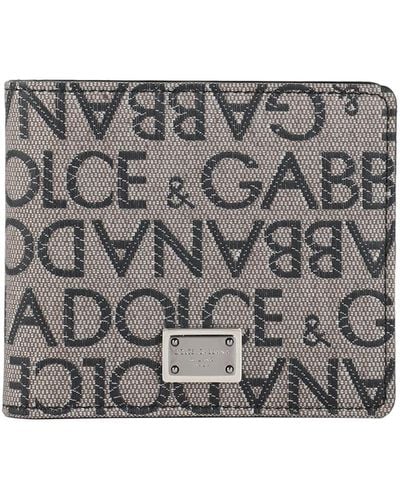 Dolce & Gabbana Brieftasche - Grau