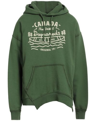 DSquared² Military Sweatshirt Cotton - Green