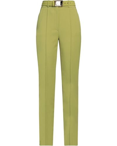 Elisabetta Franchi Acid Trousers Polyester, Elastane - Green
