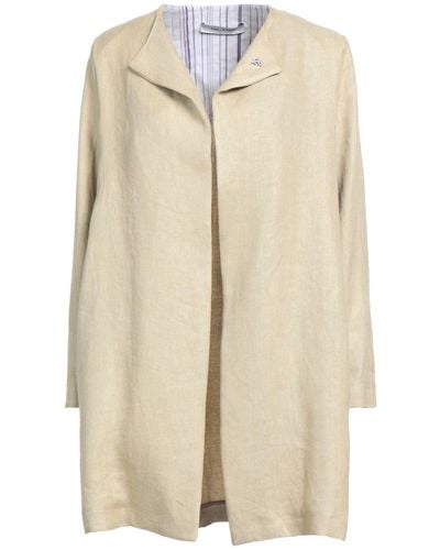 EMMA & GAIA Overcoat & Trench Coat - Natural