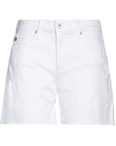 AG Jeans Jeansshorts - Weiß