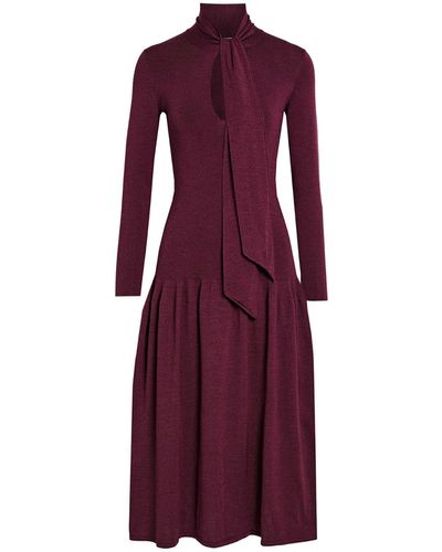 Ferragamo Midi Dress - Purple