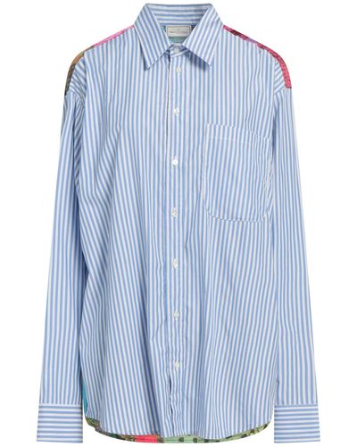 Pierre-Louis Mascia Striped Long Sleeve Button-Up Top S