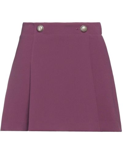 Ottod'Ame Mini Skirt - Purple