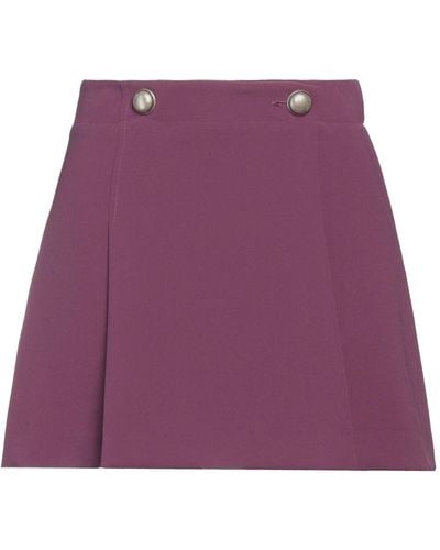 Ottod'Ame Mini Skirt - Purple