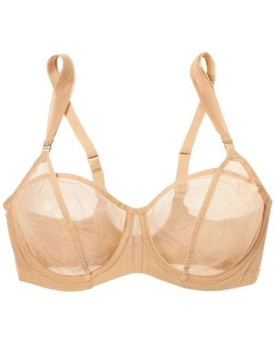 Adina Reay Fran Dd+ Stretch-tulle Underwired Balconette Bra - Multicolour