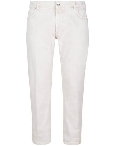 Eleventy Pantaloni Jeans - Bianco