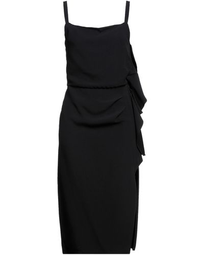 Caractere Midi Dress - Black