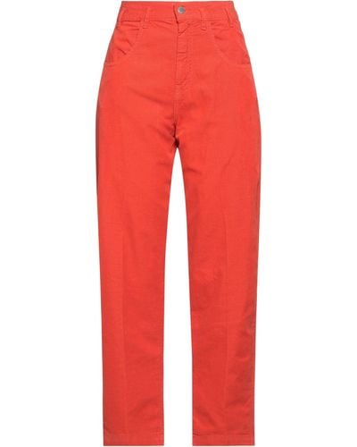 Massimo Alba Trousers - Red