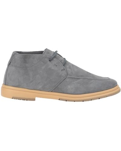 Andrea Ventura Firenze Ankle Boots - Gray